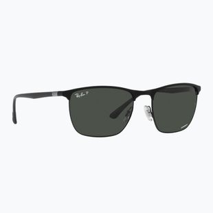 Окуляри сонцезахисні Ray-Ban RB3686 Polarized+ Lenses matte black/dark grey polarized+