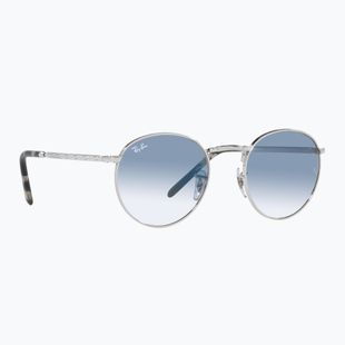 Окуляри сонцезахисні Ray-Ban New Round silver/blue