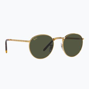 Окуляри сонцезахисні Ray-Ban New Round gold/green