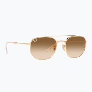 Окуляри сонцезахисні Ray-Ban RB3707 Polarized+ Lenses arista gold/brown