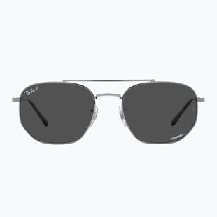 Окуляри сонцезахисні Ray-Ban RB3707 Polarized+ Lenses brass/grey polarized+