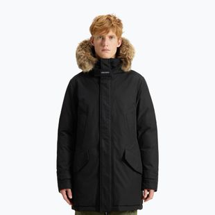 Куртка чоловіча Woolrich Polar High Collar Fur black