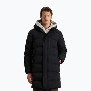 Куртка чоловіча Woolrich Matt Stretch Long Puffer black