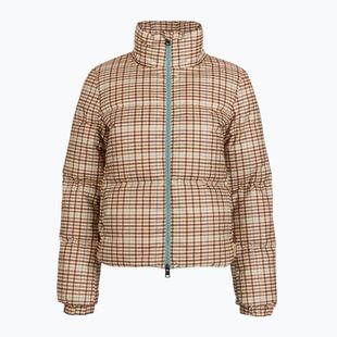 Куртка жіноча Woolrich Printed Wool beige check