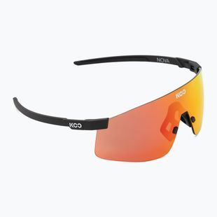 Окуляри сонцезахисні Koo Nova black matt/red mirror