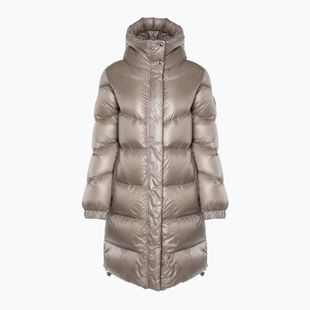 Куртка жіноча Woolrich Aliquippa Long Puffer light taupe