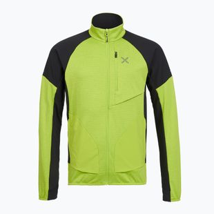 Чоловічий світшот Montura Thermal Grid 2 Maglia лаймовий зелений