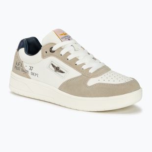 Кросівки чоловічі Aeronautica Militare Leather Pilot blue