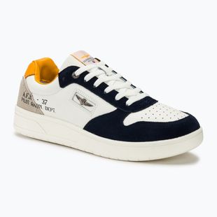 Кросівки чоловічі Aeronautica Militare Leather Pilot yellow