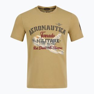 Футболка чоловіча Aeronautica Militare Tornado antelope beige