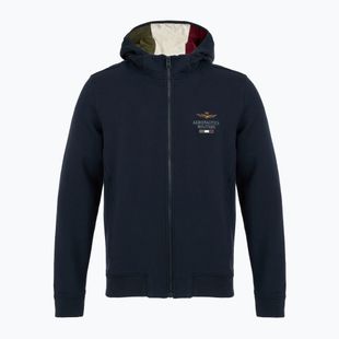 Кофта чоловіча Aeronautica Militare Hoodie blu navy