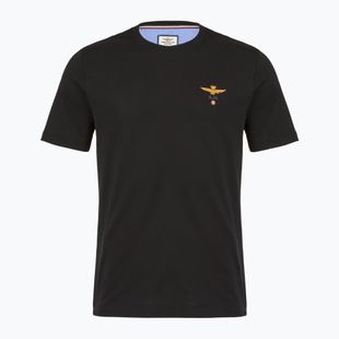 Футболка чоловіча Aeronautica Militare 252TS1580UJ00372 Basic Crewneck jet black