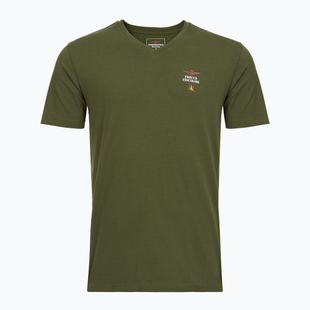 Футболка чоловіча Aeronautica Militare AM1UTI006 V-Neck military
