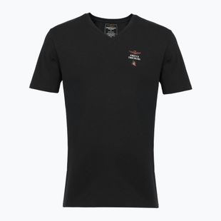 Футболка чоловіча Aeronautica Militare AM1UTI006 V-Neck black