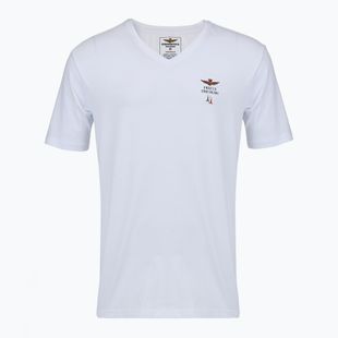 Футболка чоловіча Aeronautica Militare AM1UTI006 V-Neck white