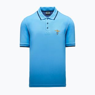 Футболка Aeronautica Militare PO1308UP00082 Polo silver lake blue