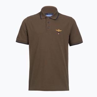 Футболка Aeronautica Militare PO1308UP00082 Polo chestnut brown