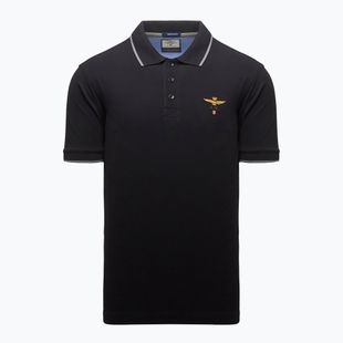 Футболка поло чоловіча Aeronautica Militare 262PO1308UP00082 Polo jet black