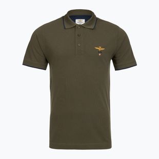 Футболка поло чоловіча Aeronautica Militare 262PO1308UP00082 Polo verde scuro