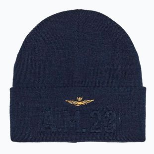 Шапка зимова чоловіча Czapka Aeronautica Militare 262CU0099UL00949 Blu Navy