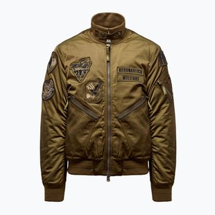 Куртка чоловіча Kurtka Aeronautica Militare 262AB3077UCT04361 Bomber fern green