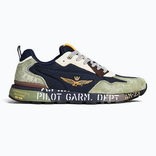 Взуття чоловіче Buty Aeronautica Militare 262SC0276UCT03546 Furry verde/blu