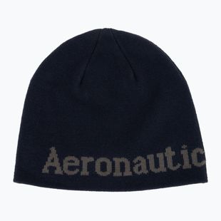Шапка зимова чоловіча Czapka Aeronautica Militare 262CU0093UL00450 Blu Navy
