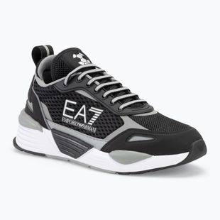 EA7 Emporio Armani Ace Runner Mesh чорні/сріблясті кросівки
