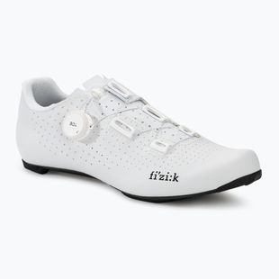 Кросівки велосипедні шосе чоловічі Fizik Tempo Decos Carbon white/white