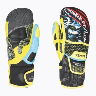 Рукавички лижні дитячі Level Worldcup Jr Cf Mitt yellow/blue