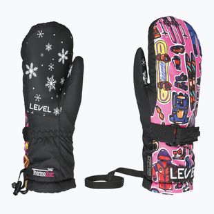 Рукавиці для сноуборду дитячі Level Junior Mitt hot pink