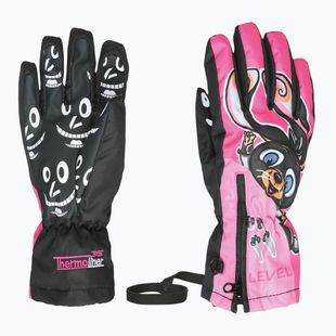 Рукавички лижні дитячі Level Lucky hot pink