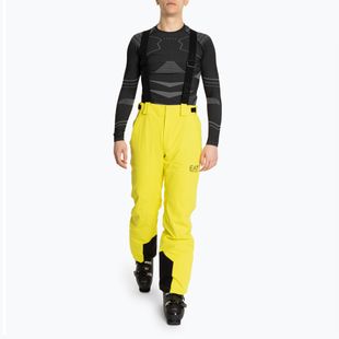 Штани гірськолижні чоловічі EA7 Emporio Armani Ski Kitzbuhel Protectum blazing yellow