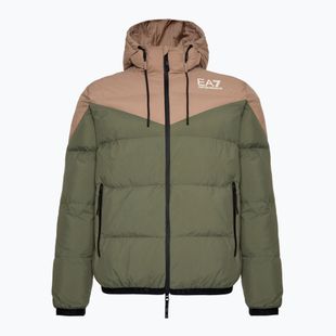 Куртка чоловіча EA7 Emporio Armani Train Athletic Colour Block Padded beetlee