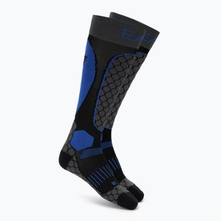 Шкарпетки лижні EA7 Emporio Armani nero/antra/lapis blu