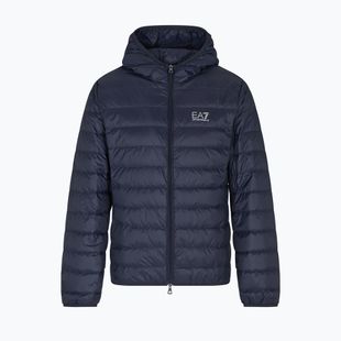 Куртка чоловіча EA7 Emporio Armani Train Core Id Down Light Jacket Hoodie armani blue