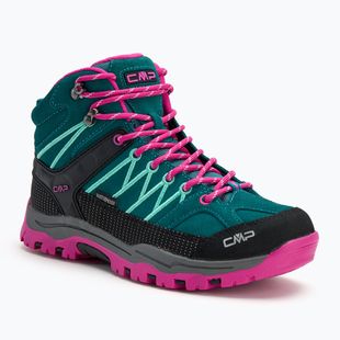 Черевики трекінгові дитячі CMP Rigel Mid lake / pink fluo