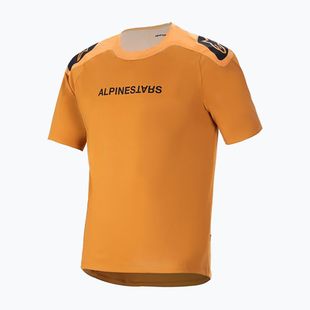 Футболка велосипедна чоловіча Alpinestars A-Aria Polartec Switch dark gold