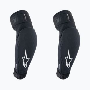 Налокітники велосипедні Alpinestars A-Impact Plasma Elite Elbow black/white