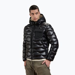Куртка утеплена чоловіча Blaueer USA Bryant black inside beige