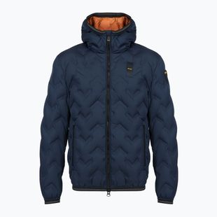 Куртка чоловіча Blauer USA Piery blue inside brown