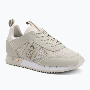 Кросівки EA7 Emporio Armani Black & White Laces silver birch/gold