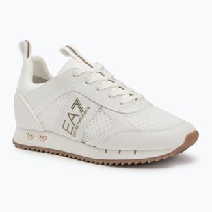Кросівки EA7 Emporio Armani Black & White Laces triple off wht/gold