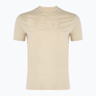 Чоловіча футболка EA7 Emporio Armani Visibility Cotton Crew мигдальне молоко
