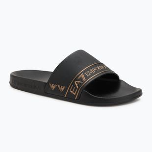 Шльопанці EA7 Emporio ArmaniWater Sports Tape full black / gold