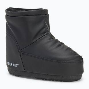 Черевики зимові жіночі Moon Boot Icon Low No Lace Rubber black
