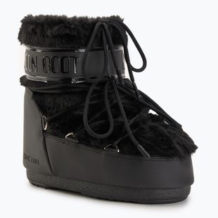 Черевики зимові жіночі Moon Boot Icon Low Faux Fur black