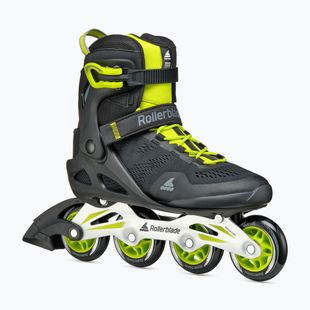 Роликові ковзани чоловічі Rollerblade Macroblade 80 black/lime