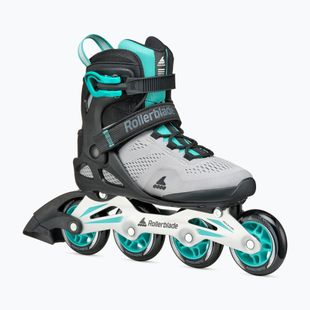 Роликові ковзани жіночі Rollerblade Macroblade 80 W grey/teal blue