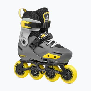 Роликові ковзани дитячі Rollerblade Apex Jr charcoal/yellow